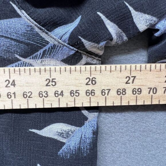 Banana‎ Cabana Shirt Mens XL Short Sleeve Button Up Beach Wear 100% Silk - Picture 7 of 10